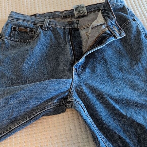 Eddie Bauer Women's Loose Fit Blue Jeans Vintage Y2K - Picture 6 of 10